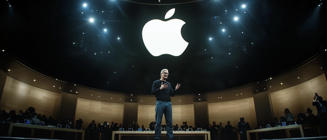 Tim Cooks during Apple's Event Keynote